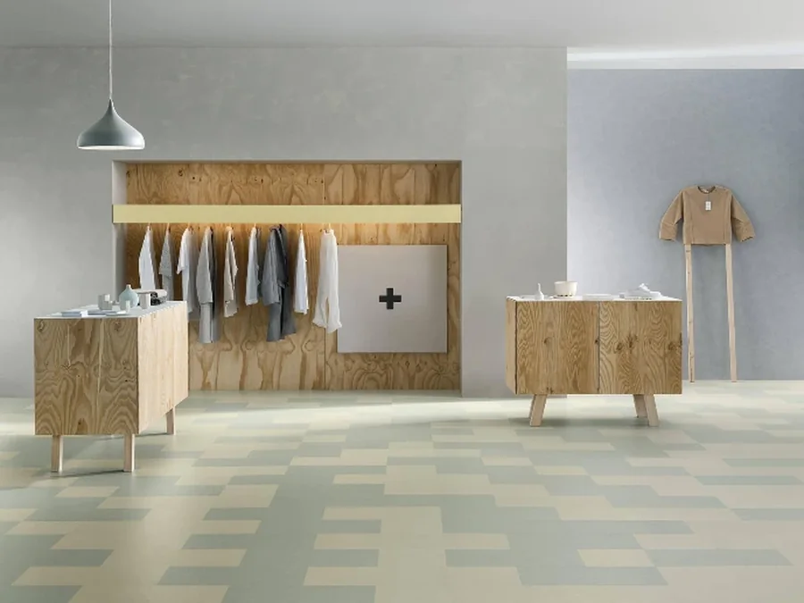 Réalisation de Buedemleër — sol souple design