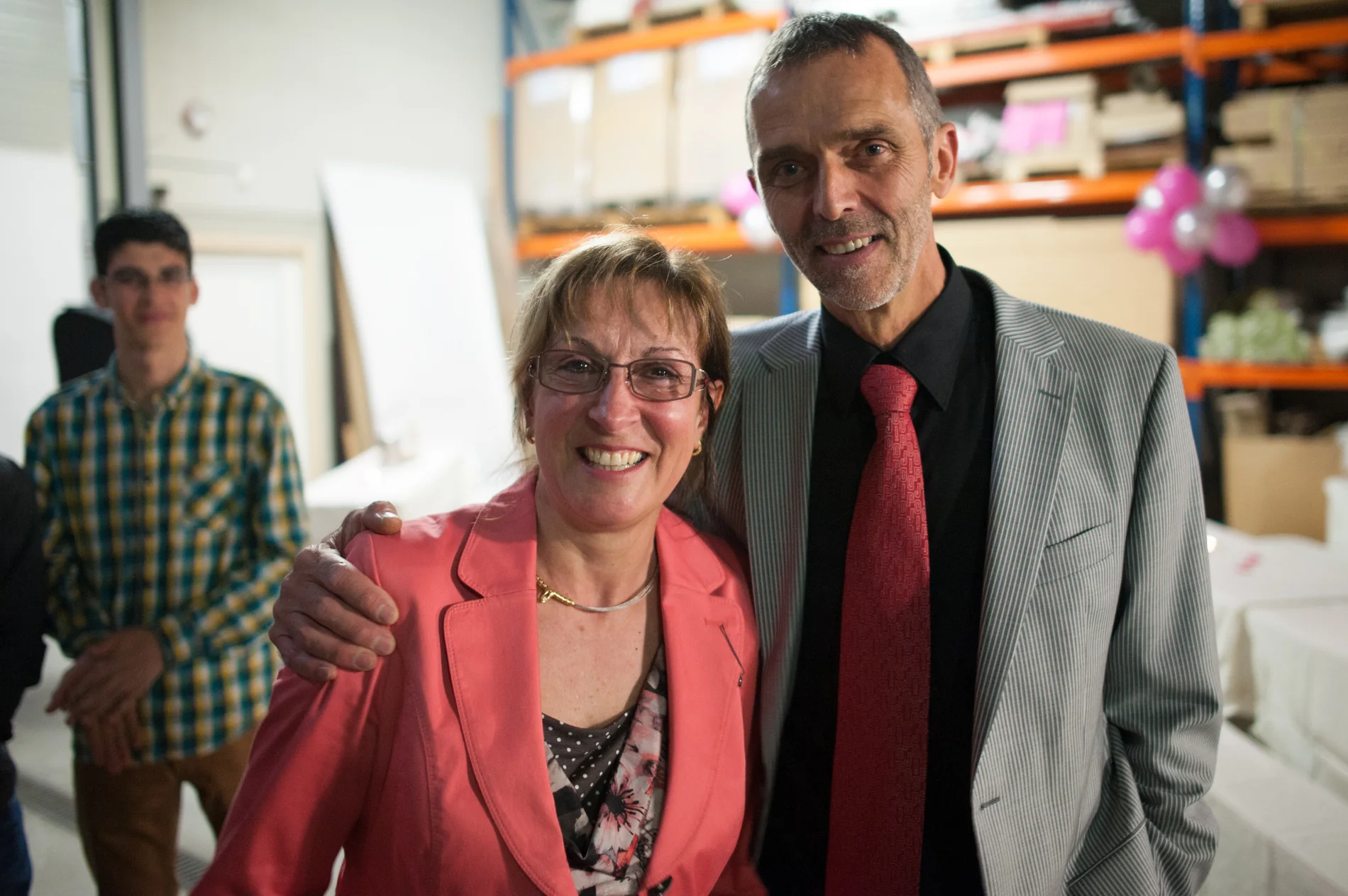 Mady et Roby Jungers, fondateurs de l'entreprise
