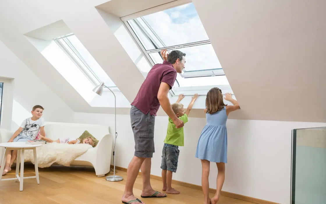 Moustiquaire pour fenêtre de toit, compatible Velux — visuel produit