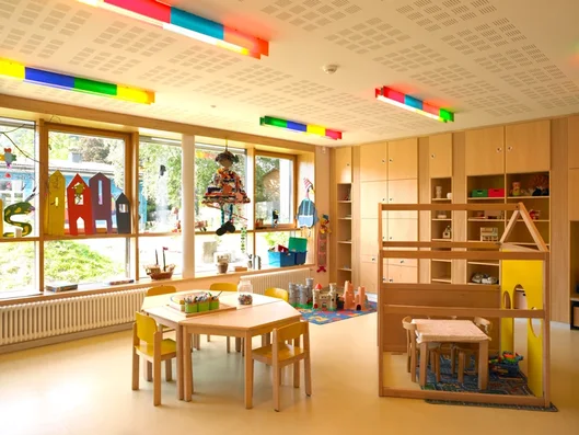 Salle d’accueil pour enfants