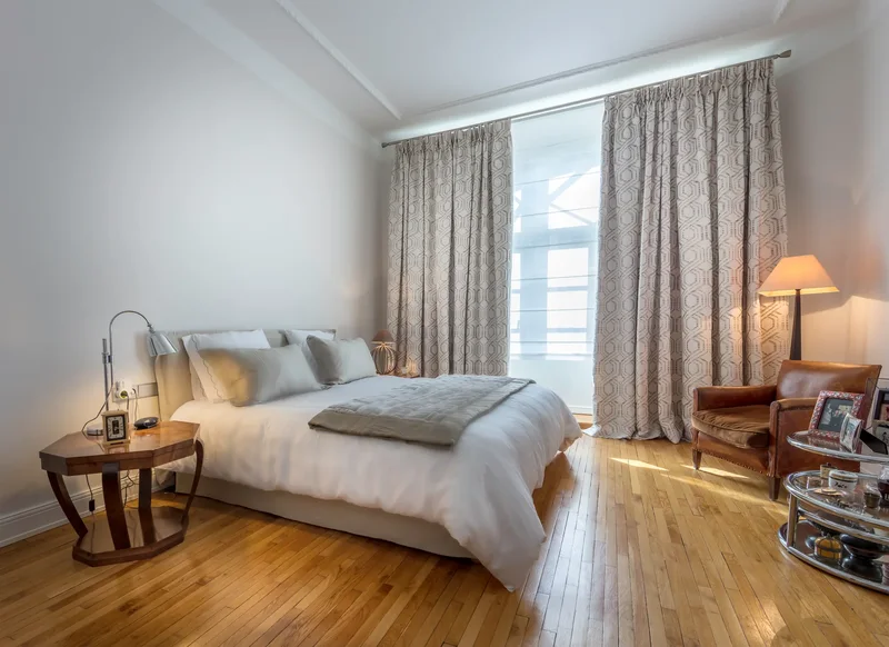 Tenture et lambrequin sur mesure