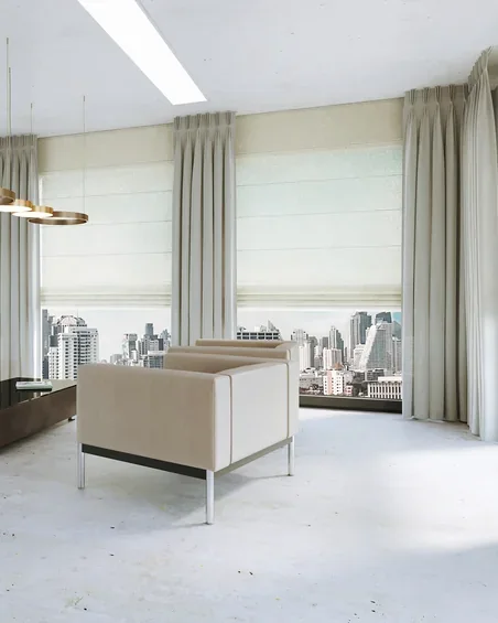 Store bateau en tissu