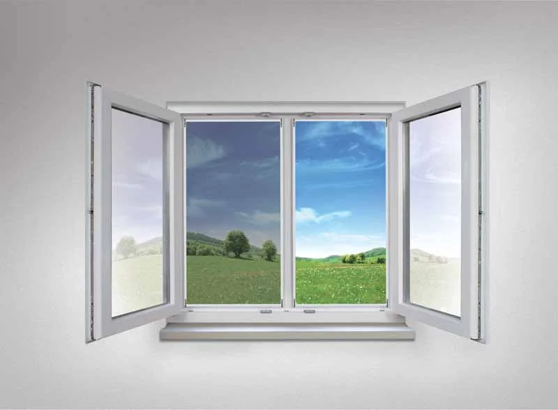 Comparatif de transparence de la toile Transpatec (intérieur)