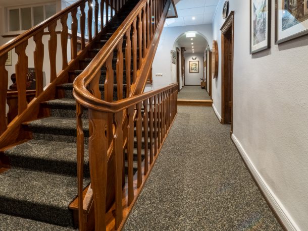 Hôtel Heintz à Vianden- tapis-Kugelgarn by Fabromont