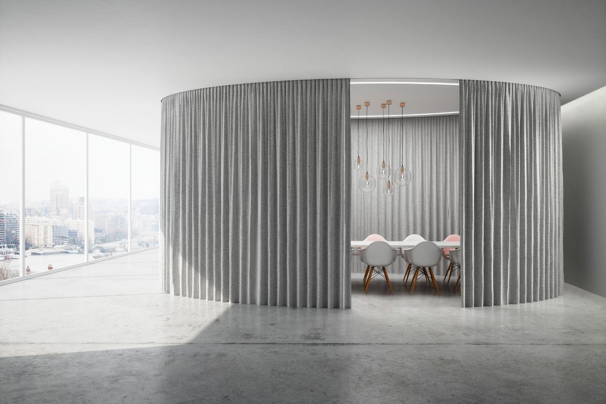 Création Baumann - créer un espace de tranquillité dans un grand espace)