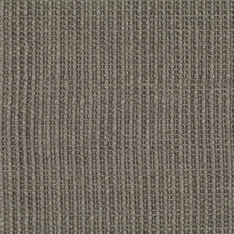 Sisal anthracite, détail du tissage