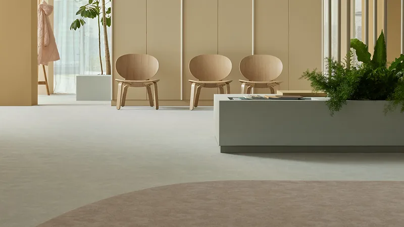 Flotex® dans un espace d’accueil